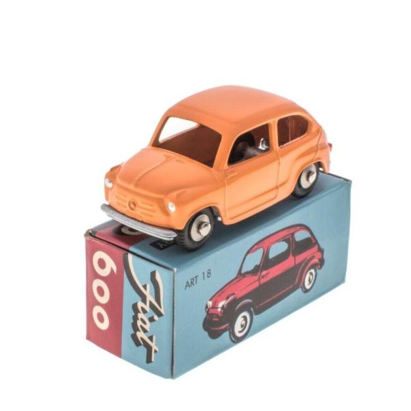 マーキュリー 1/48 フィアット 600 ベルリーナ 1955 オレンジ FIAT 600 BER...