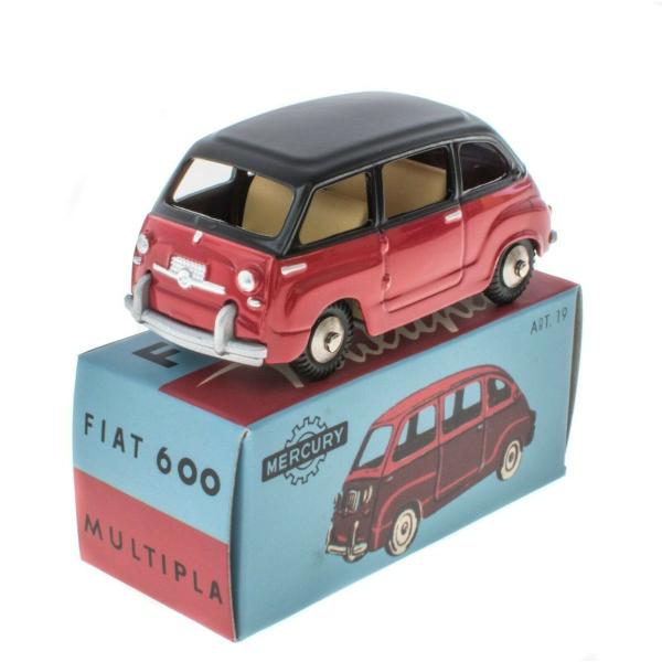 マーキュリー 1/48 フィアット ムルティプラ FIAT 600 レッド / ブラック Multi...