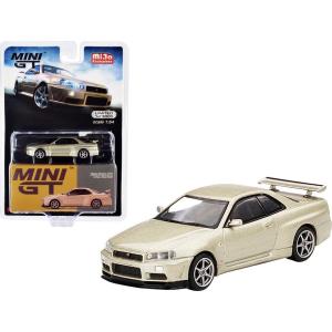 MINI GT 1/64 日産 スカイライン GT-R R34 Mスペック シリカブレス RHD ミニカー MGT00348-MJ｜blugrey