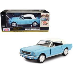 MOTOR MAX 1/24 フォード マスタング 1964 "007 サンダーボール作戦" ボンドカー Ford Mustang Thunderball ミニカー｜blugrey