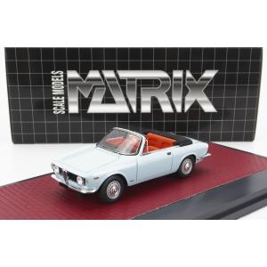 マトリックス 1/43 アルファロメオ ジュリア GTC カブリオレ シルバー