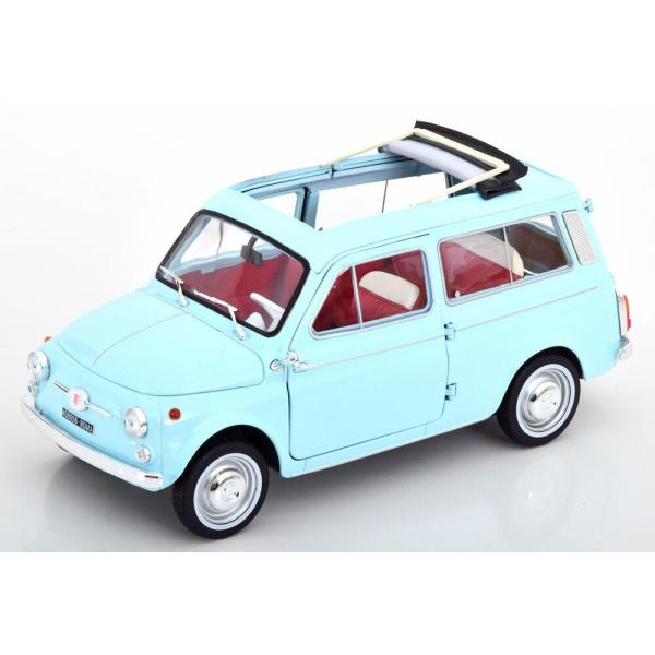 ノレブ 1/18 フィアット 500 ジャルディニエラ 1964 ライトブルー NOREV FIAT...