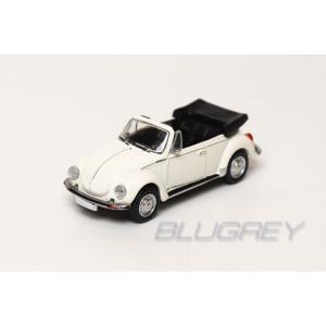 PCX87 1/87 フォルクスワーゲン ビートル 1303 コンバーチブル ホワイト VW beetle 1303 Convertible ミニカー HOスケールの商品画像