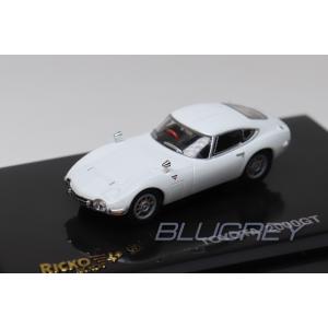 RICKO 1/87 トヨタ 2000GT ホワイト RHD TOYOTA 38216 HOスケール｜blugrey