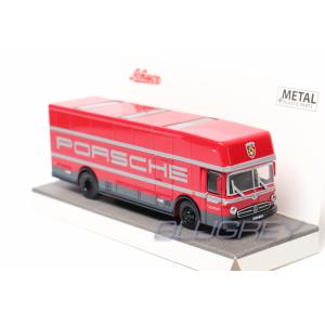 シュコー 1/64 メルセデスベンツ レン トランスポーター ポルシェ