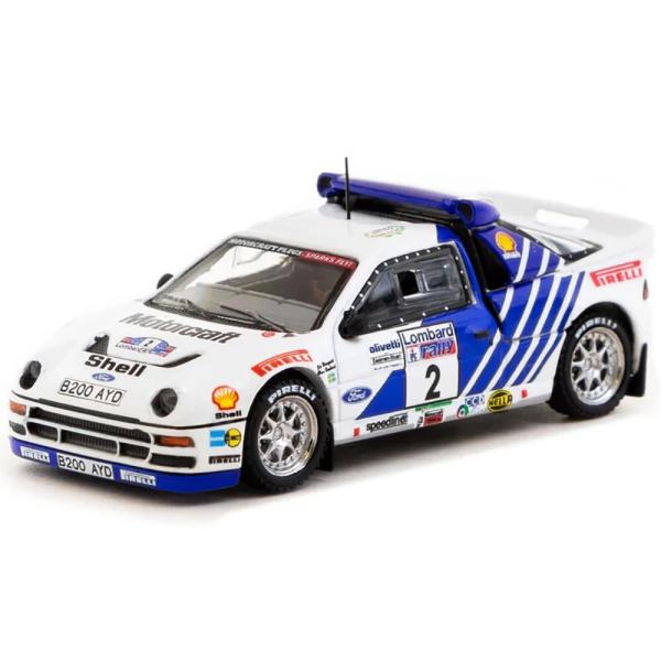 ターマックワークス 1/64 フォード RS200 ラリー 1986 Tarmac Works Fo...