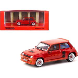 ターマックワークス 1/64 ルノー 5  ターボ レッド Tarmac Works Renault 5 Turbo ミニカー