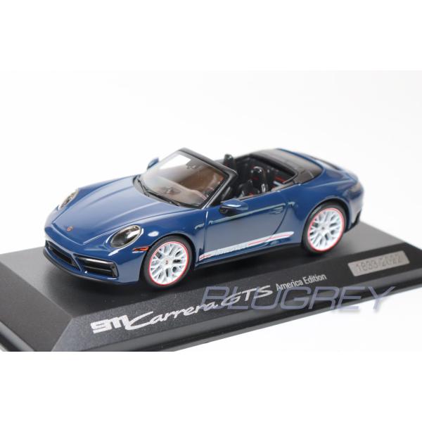 ディーラーモデル 1/43 ポルシェ 911 (992) カレラ GTS カブリオレ アメリカ エデ...