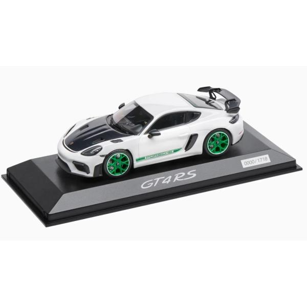 ディーラーモデル 1/43 ポルシェ 718 ケイマン GT4 RS トリビュート (982) ホワ...