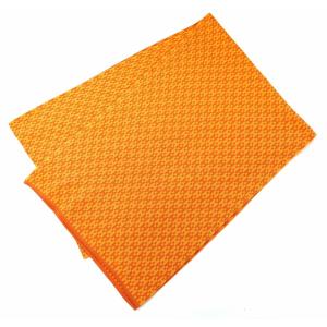 アパレル Hermes エルメス マフラー ロゴ タグなし 5 大好評 オレンジ Hロゴ K