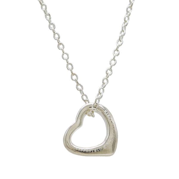TIFFANY&amp;Co. ティファニー エルサペレッティ オープンハート ミニ ネックレス ペンダント...