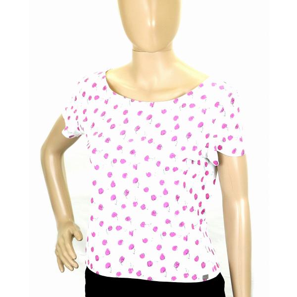 CHANEL シャネル レディース カットソー トップス フラワー 半袖 ロゴ ココマーク ナイロン...