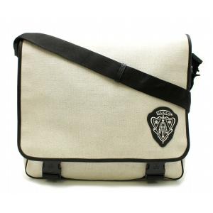 バッグ Gucci グッチ クレスト メッセンジャーバッグ ショルダーバッグ ワンショルダー 白 ブラック お洒落 アイボリー 4979 K 2524 ホワイト メンズ 黒