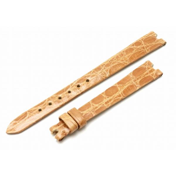 CHOPARD ショパール 替えベルト 革ベルト 純正 クロコダイル レザー ラグ幅12mm 尾錠幅...