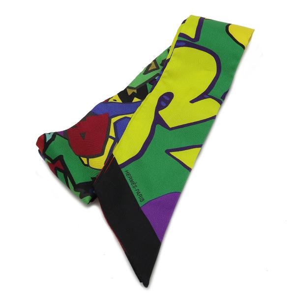 HERMES エルメス TWELL ツイリー ツイル トゥイリー トゥイル スカーフ バッグアクセサ...