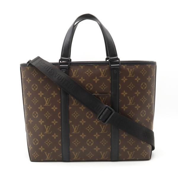 【未使用品】LOUIS VUITTON ルイ ヴィトン モノグラムマカサー ウィークエンド トートP...