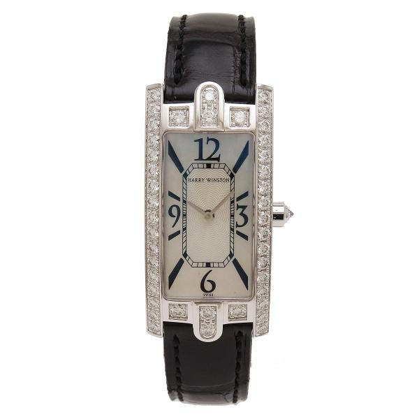 HARRY WINSTON ハリー ウィンストン アヴェニュー Cミニ K18WG ダイヤモンド シ...