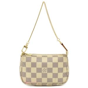 LOUIS VUITTON ルイ ヴィトン ダミエアズール ミニポシェット アクセソワール アクセサ...