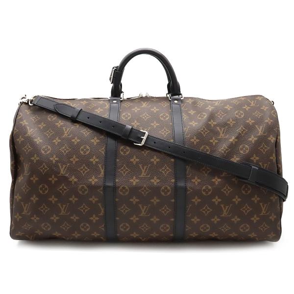 LOUIS VUITTON ルイ ヴィトン モノグラムマカサー キーポル バンドリエール55 ボスト...