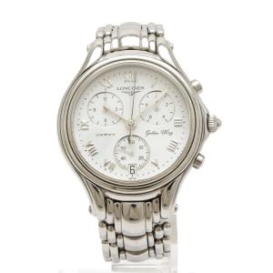 LONGINES（ロンジン） フラッグシップ シルバー文字盤 SS 革