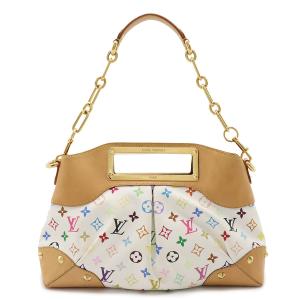 LOUIS VUITTON ルイ ヴィトン マルチカラー ジュディMM ブロン ハンドバッグ 2WAY ショルダーバッグ｜blumin