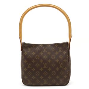 LOUIS VUITTON ルイ ヴィトン モノグラム ルーピングMM ショルダーバッグ ワンショルダー セミショルダー 肩掛け｜blumin