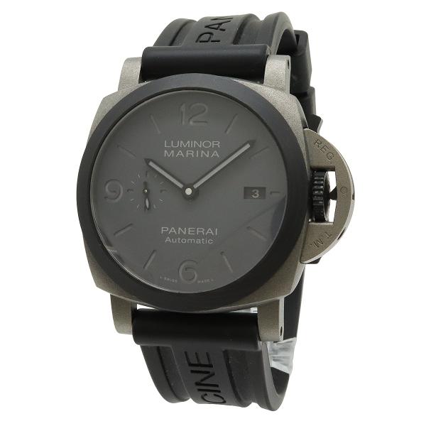 PANERAI パネライ ルミノールマリーナ トゥットグリージョ チタン カーボテック  グレー文字...