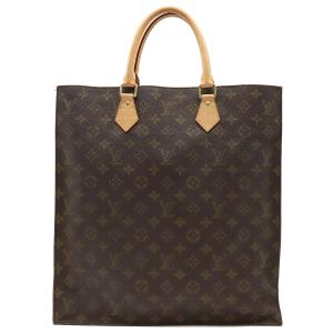 LOUIS VUITTON ルイ ヴィトン モノグラム サックプラ トートバッグ ハンドバッグ ショッピングバッグ｜blumin