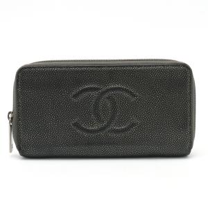 CHANEL（シャネル） カンボンライン ココマーク Wホック長財布 ダブル