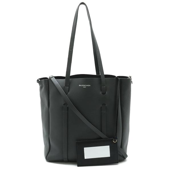 BALENCIAGA エブリデイ トート XS ロゴ 2WAY ショルダーバッグ レザー バレンシア...