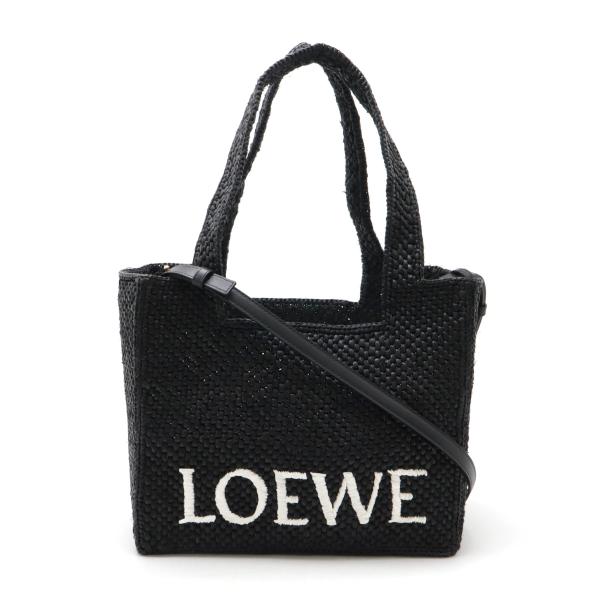 LOEWE ロエベ ロエベフォント トート ミディアム トートバッグ 2WAY ショルダーバッグ ラ...