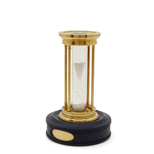 DEBEERS デビアス ダイヤモンド アワーグラス 砂時計 置時計 オブジェ 置物 インテリア 日...