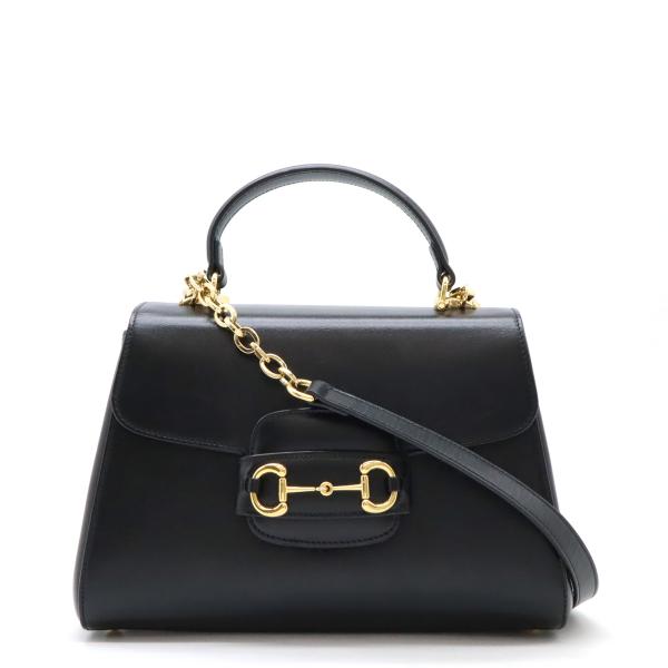 GUCCI グッチ ホースビット 1955 ミディアム トップハンドルバッグ ハンドバッグ 2WAY...