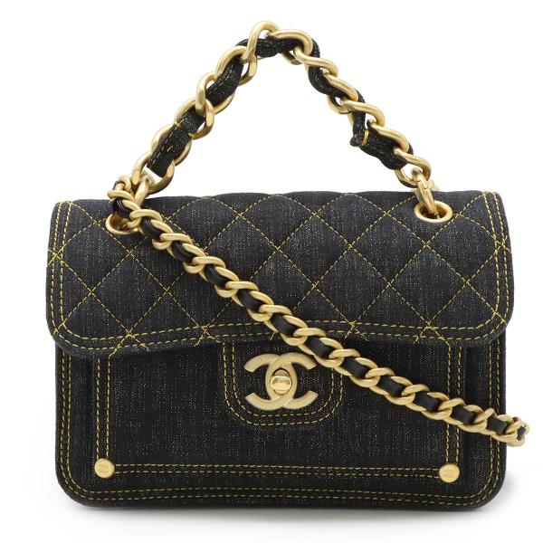 CHANEL シャネル マトラッセ ココマーク チェーンショルダー ショルダーバッグ 2WAY ハン...