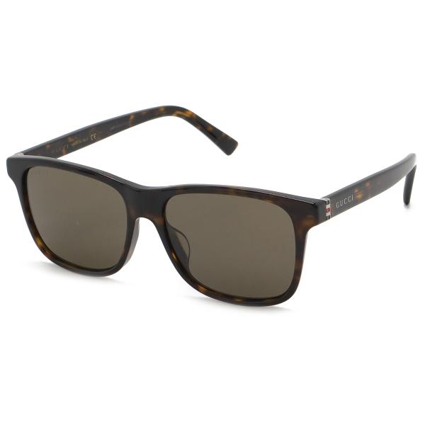 GUCCI グッチ サングラス アイウェア ウェリントン ブラウン系マーブル GG0451SA