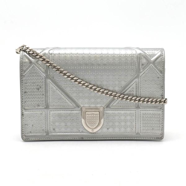 Christian Dior クリスチャン ディオール ディオラマ チェーンウォレット ポシェット ...