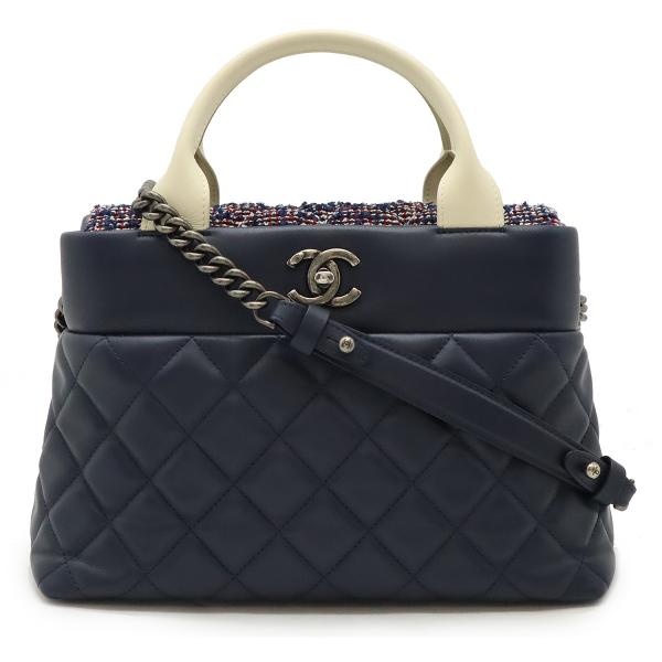 CHANEL シャネル マトラッセ ハンドバッグ 2WAY チェーンバッグ ショルダーバッグ ツイー...