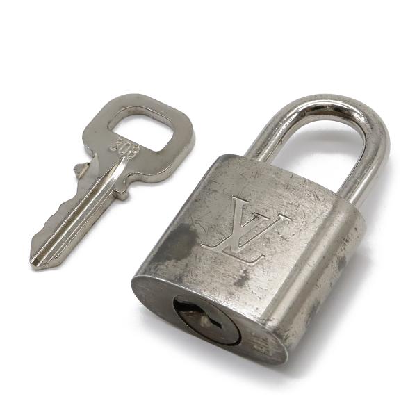 LOUIS VUITTON ルイ ヴィトン カデナ 鍵 パドロック 南京錠 No.308 シルバー