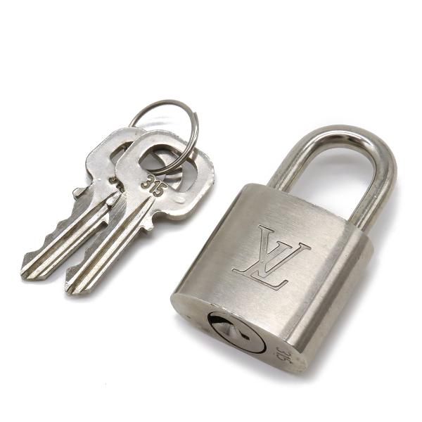 LOUIS VUITTON ルイ ヴィトン カデナ 鍵 パドロック 南京錠 No.315 シルバー