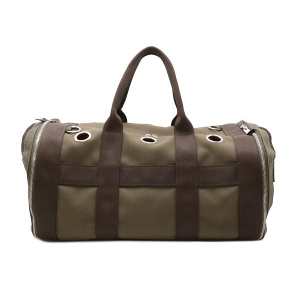 HERMES エルメス ドッグ キャリーバッグ ペットキャリー ペットバッグ ボストンバッグ 犬 猫...