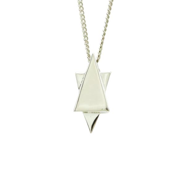GUCCI グッチ スター オブ ダビデ ペンダント ネックレス SV925 Ag925 シルバー