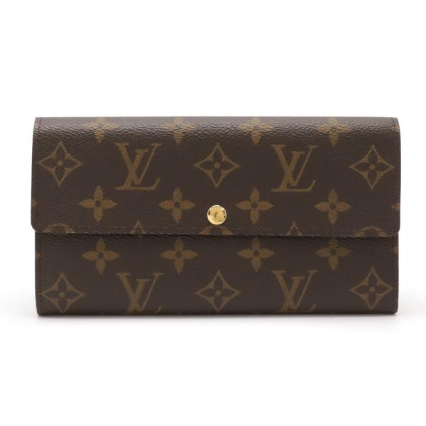 LOUIS VUITTON ルイ ヴィトン モノグラム ポルトフォイユ サラ 2つ折長財布 二つ折り...