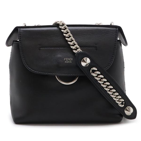 FENDI フェンディ バック トゥ スクール リュックサック バックパック チェーンショルダーバッ...