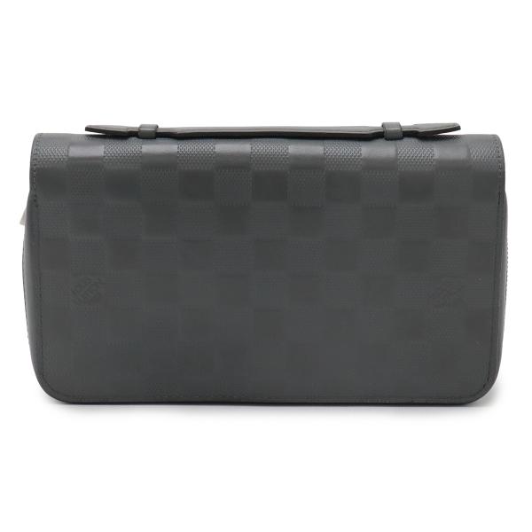 LOUIS VUITTON ルイ ヴィトン ダミエアンフィニ ジッピーXL ラウンドファスナー長財布...