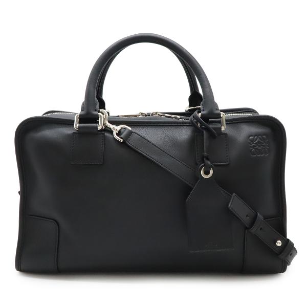 LOEWE ロエベ アマソナ36 ハンドバッグ ミニボストンバッグ 2WAY ショルダーバッグ レザ...