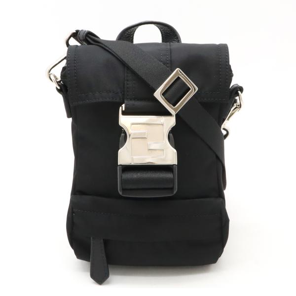 FENDI フェンディ フェンディネス ボディバッグ 2WAY ショルダーバッグ 斜め掛け ナイロン...
