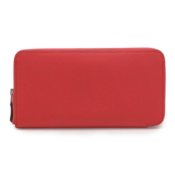 HERMES エルメス アザップロング シルクイン ラウンドファスナー 長財布 ヴォーエプソン レザ...