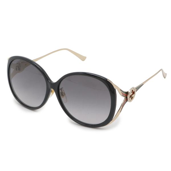 GUCCI グッチ インターロッキングG シェリーライン サングラス アイウェア バタフライシェイプ...