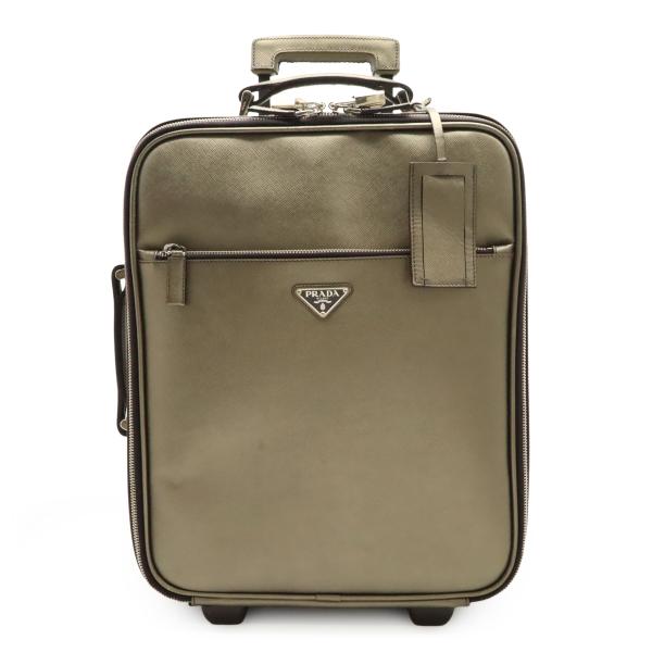 PRADA プラダ キャリーケース キャリーバッグ トラベルバッグ 旅行 サフィアーノレザー PIO...