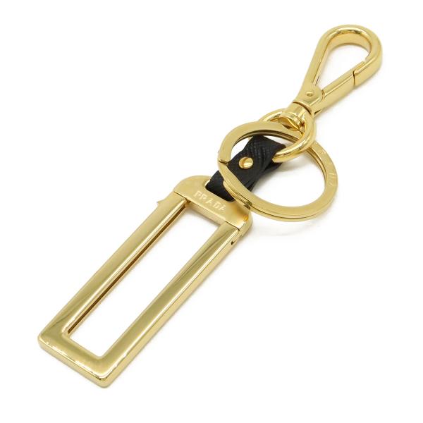PRADA プラダ マイキャラクター メタルネームタグ キーホルダー チャーム キーリング GP レ...